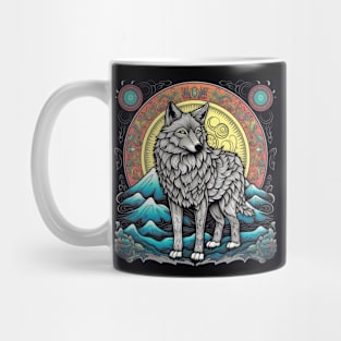 Lone Wolf - Symbol of Strength and Freedom Mug